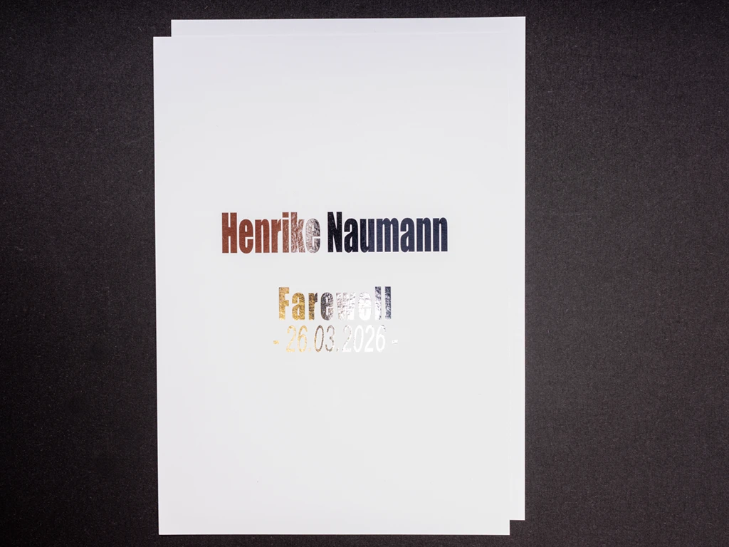Einladung zur Trauerfeier für Henrike Naumann am 26. März 2026